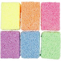 Soft Foam, neonfärger, 6x10 g