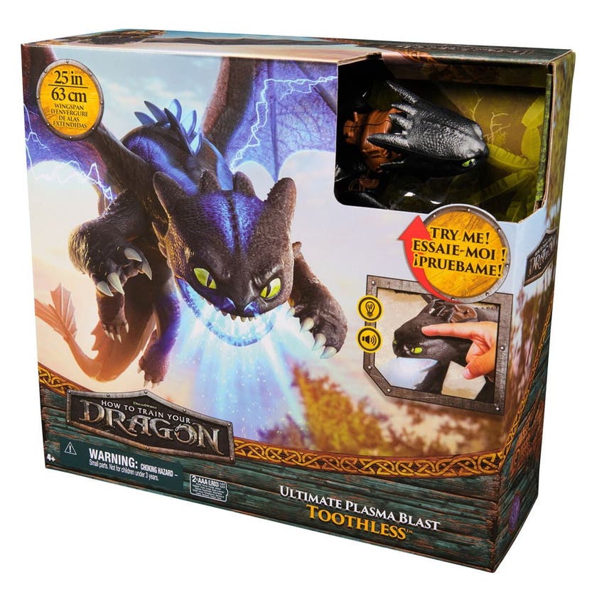 Dragons Movie Plasma Blast Nightfury
