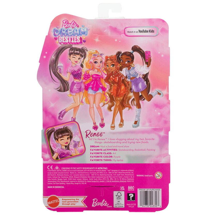 Barbie, Dream Besties, Renee