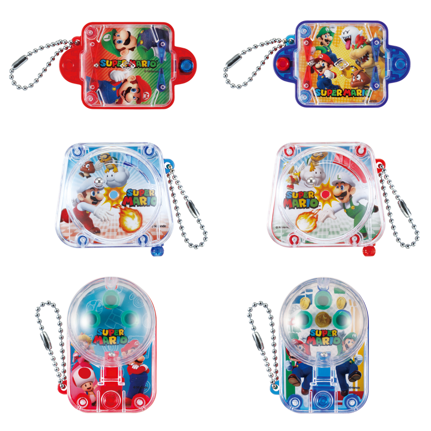 Epoch Games - Super Mario BB Key Chain Game Series