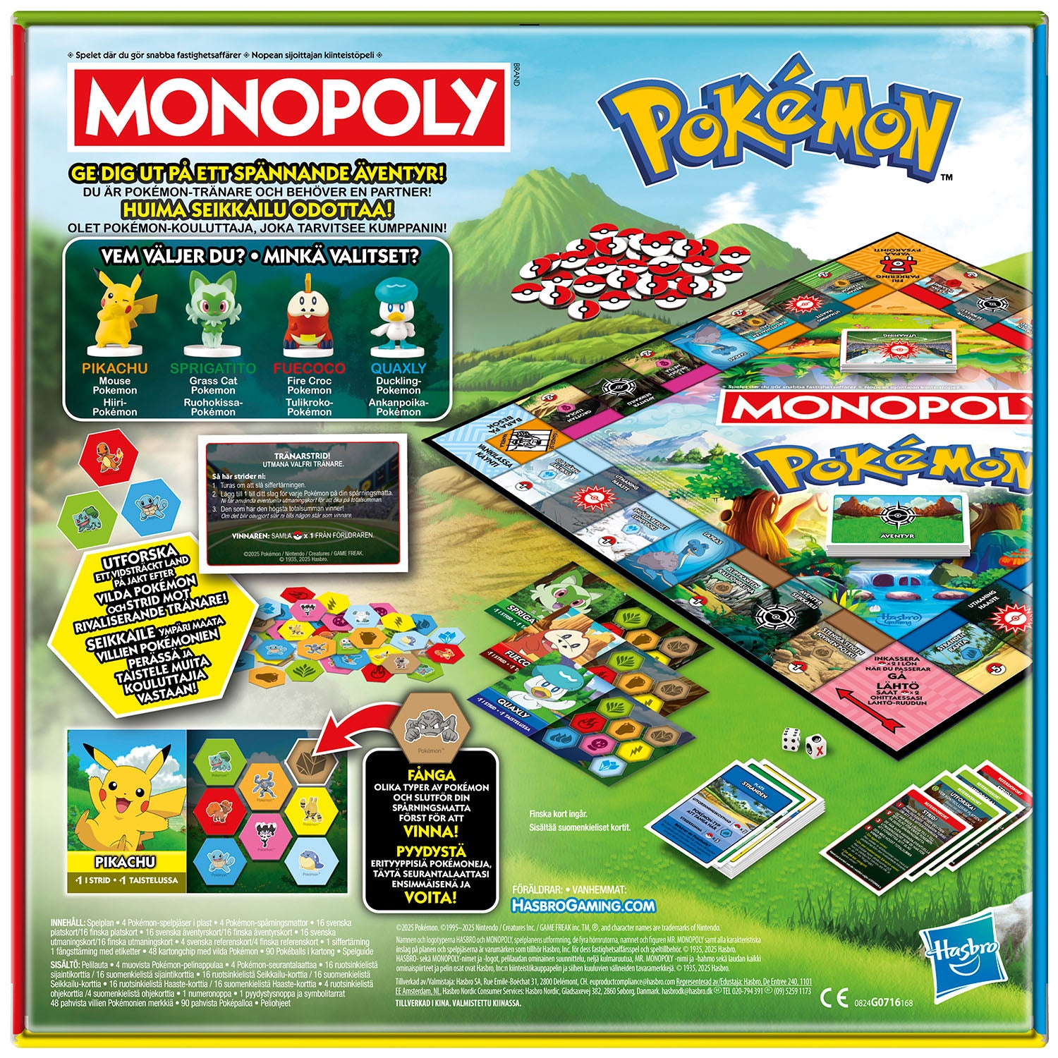 Monopoly Pokemon SE/FI