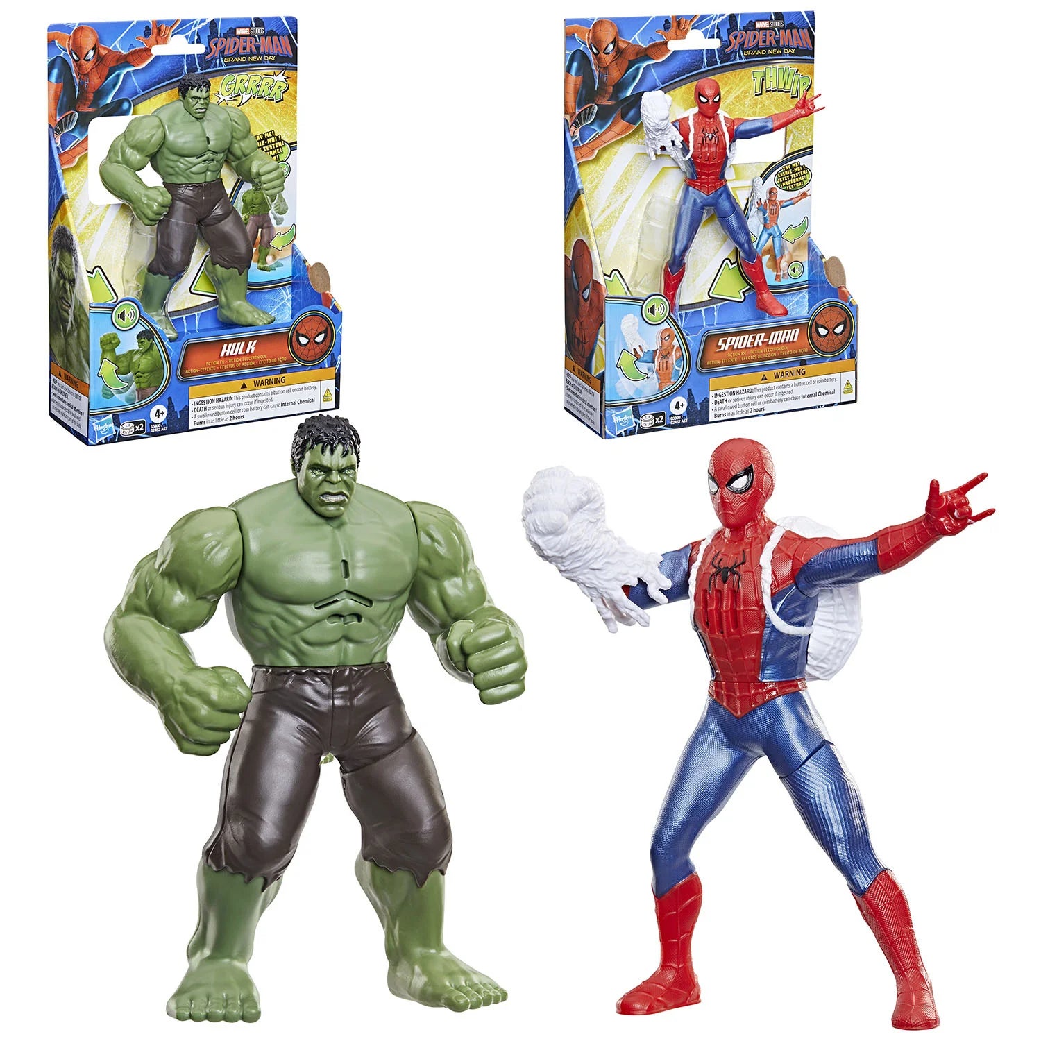Spiderman actionfigur 15 cm med actionfunktioner