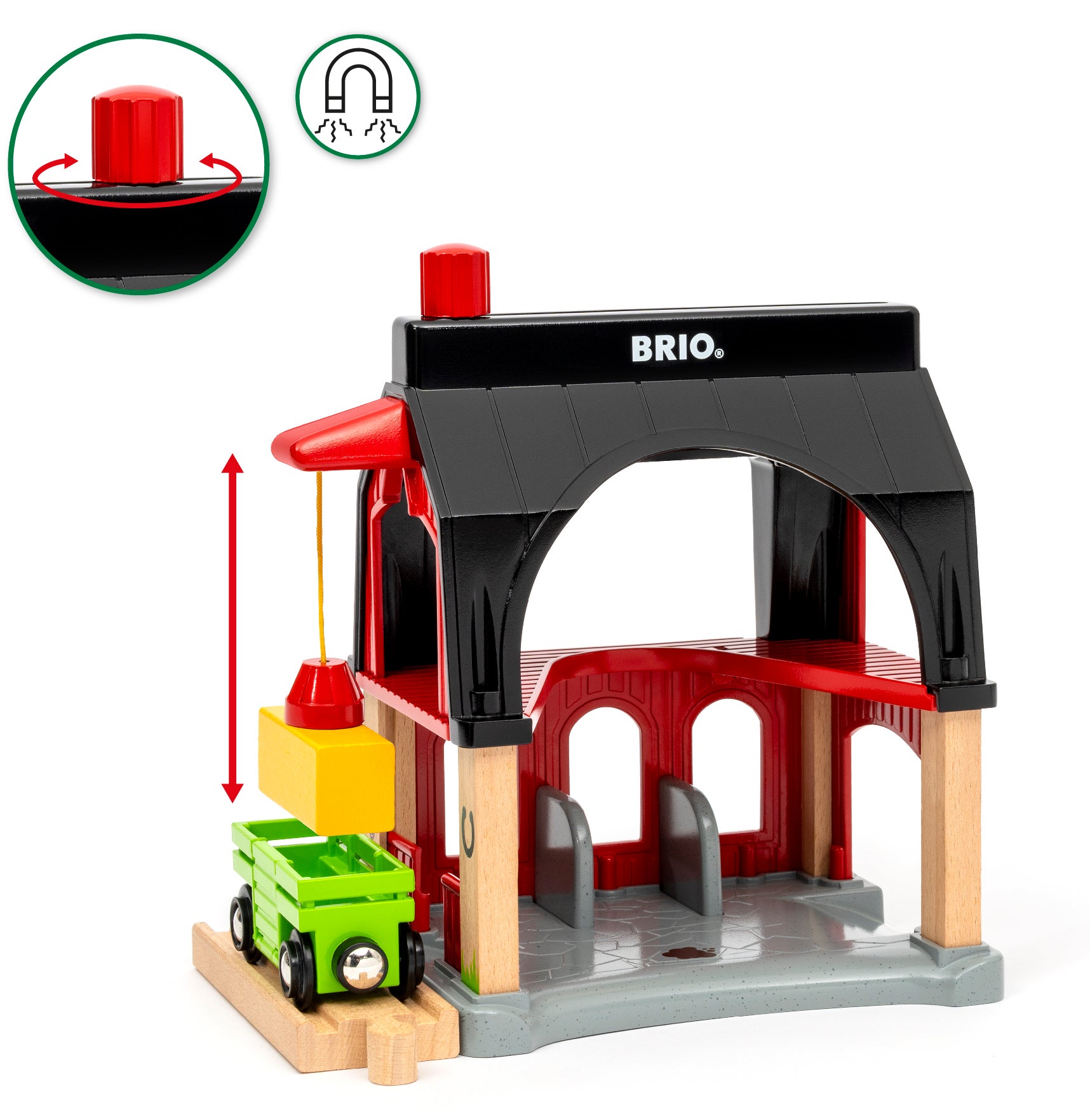 BRIO Tåg, Animal Barn