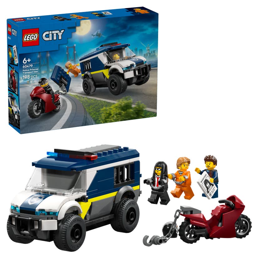 LEGO® City Polisens fångtransportbil Byggleksak 60479