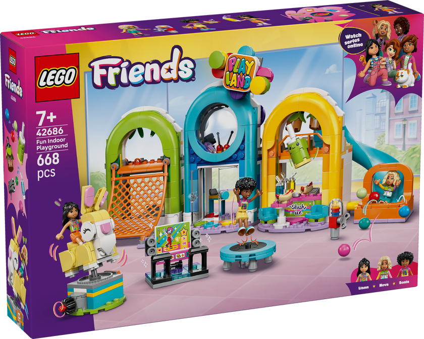 LEGO® Friends Rolig inomhuslekplats Set för låtsaslekar 42686