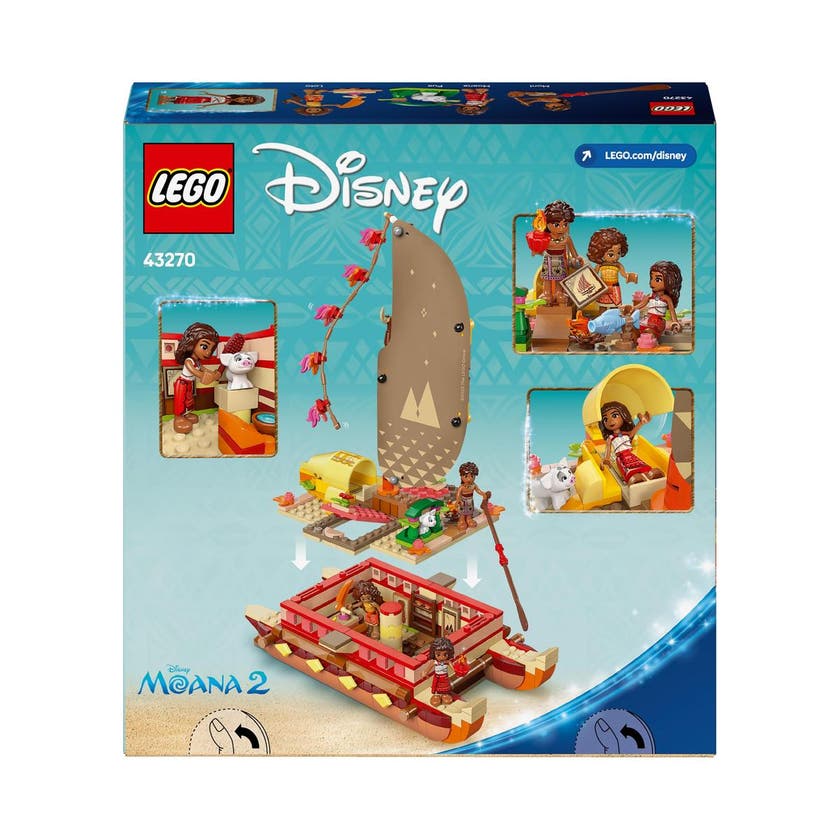 LEGO Disney Princess 43270, Vaianas äventyrskanot