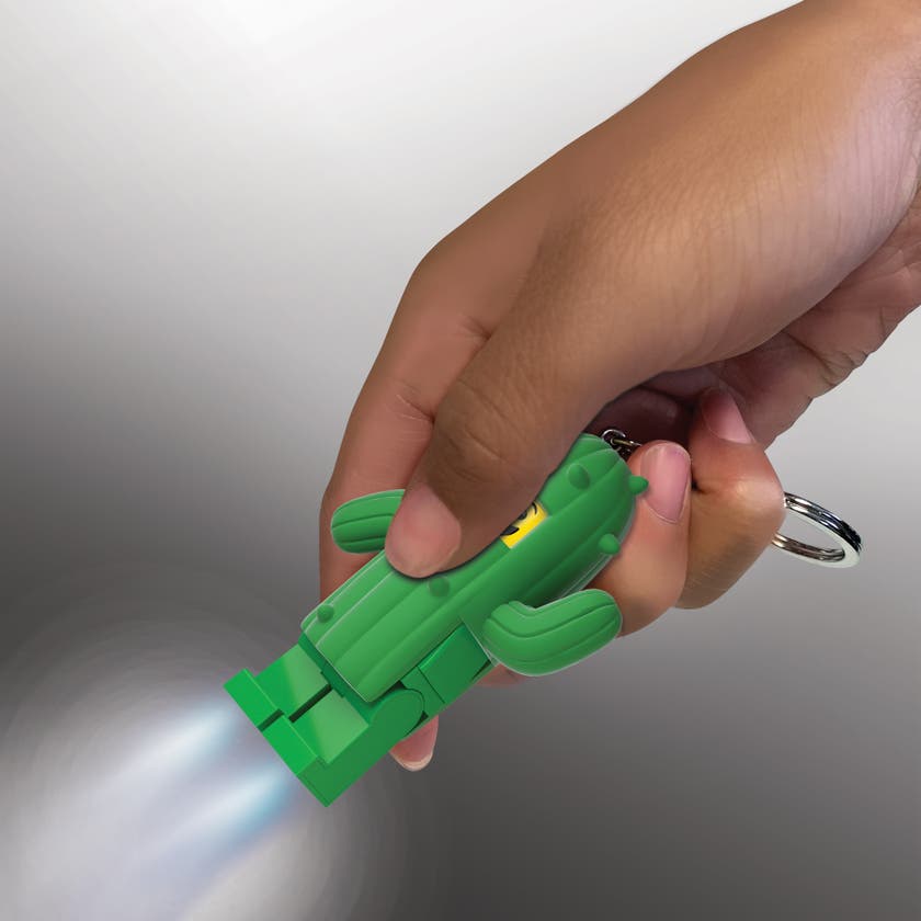 LEGO CLASSIC, CACTUS BOY, key chain w/LED light