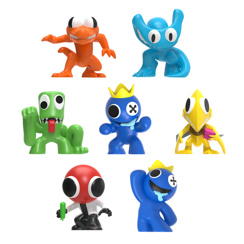 Rainbow Friends, Minifigures