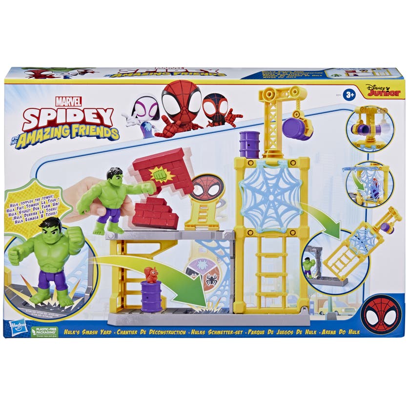 Spidey, Spidey Hulk Smash Yard Playset