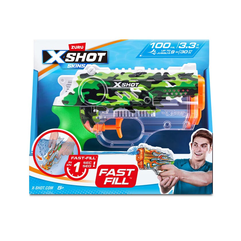X-Shot Water, Nano Fast-Fill Skins