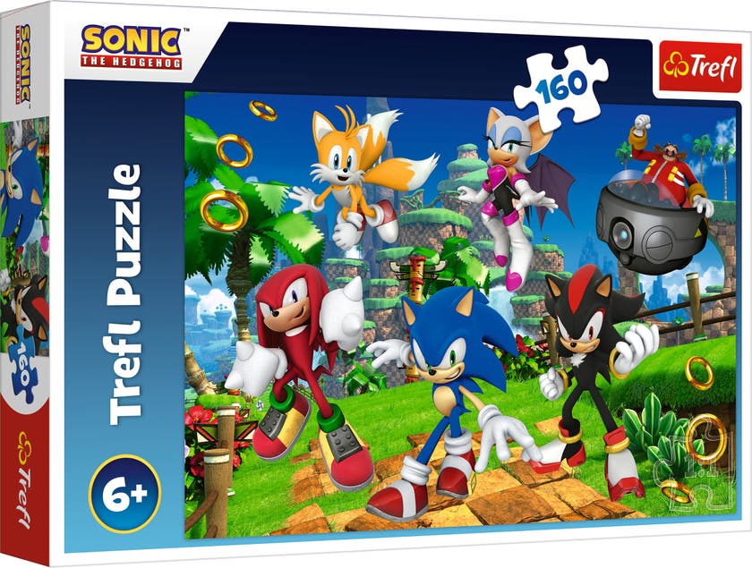 Trefl Sonic The Hedgehog pussel 160 bitar