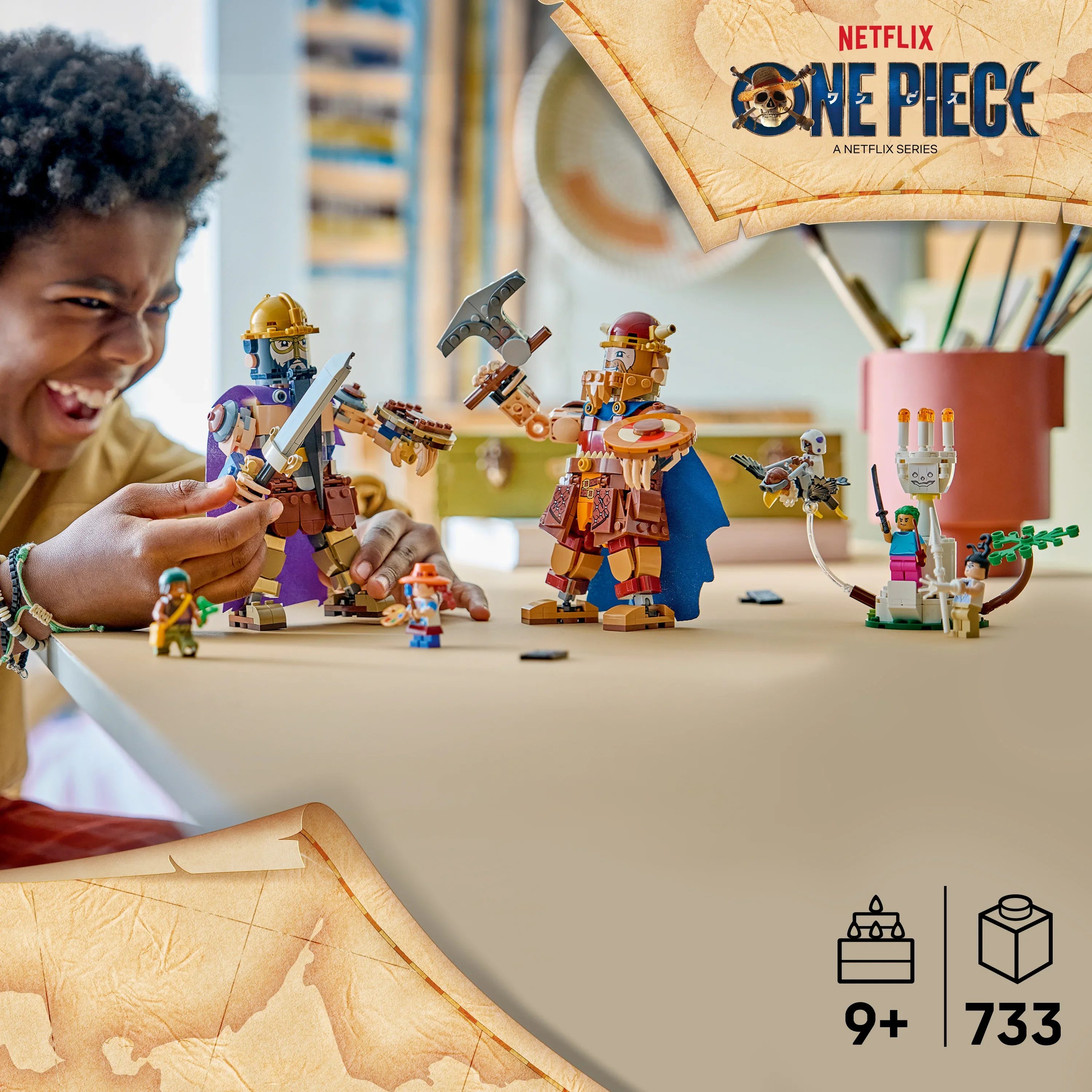 LEGO® ONE PIECE, Dorry mot Brogy 75644