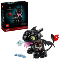 LEGO® Icons Draktränaren: Tandlöse, Byggset för vuxna 10375