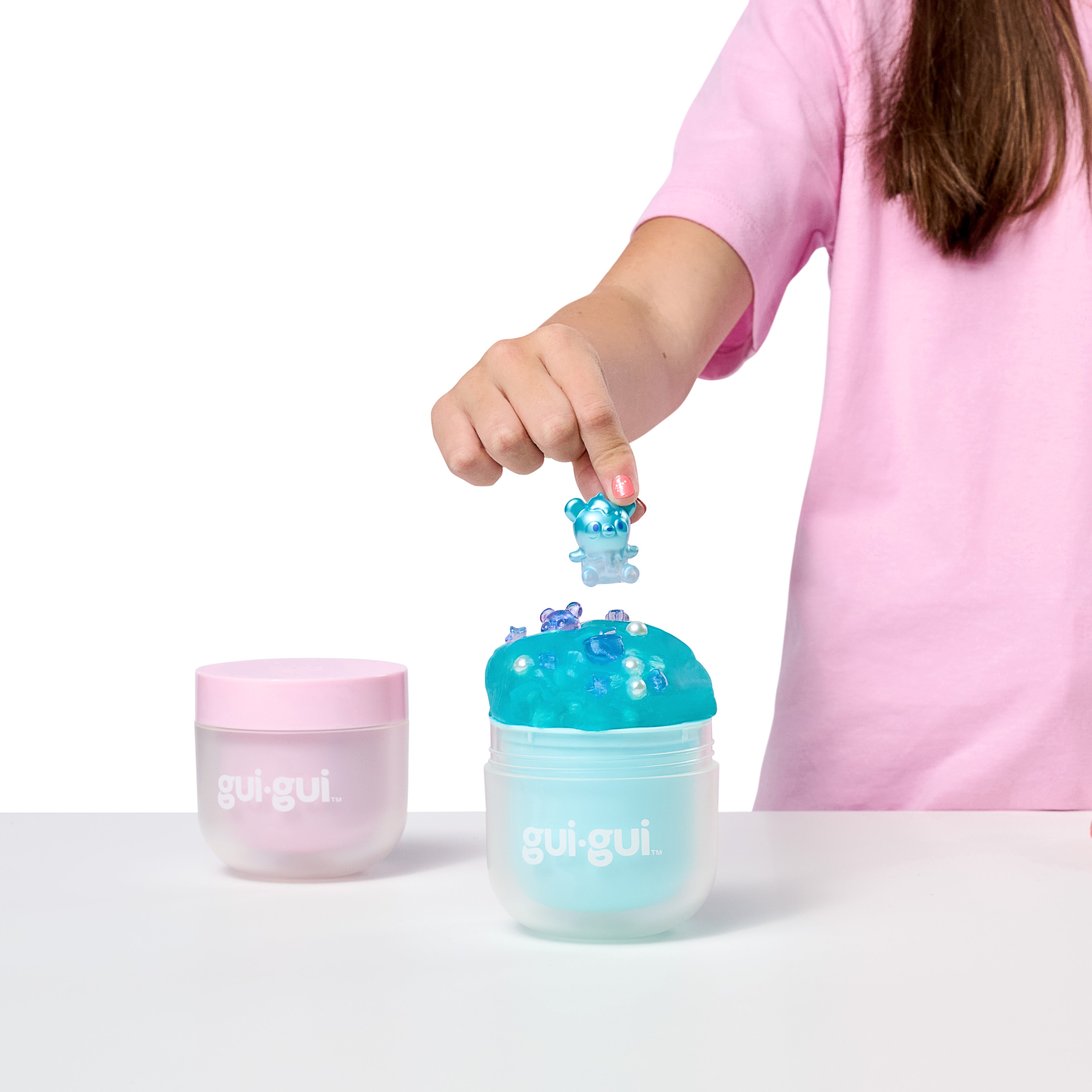 GUI GUI Deluxe 2-pack – slime med dofter och överraskningar