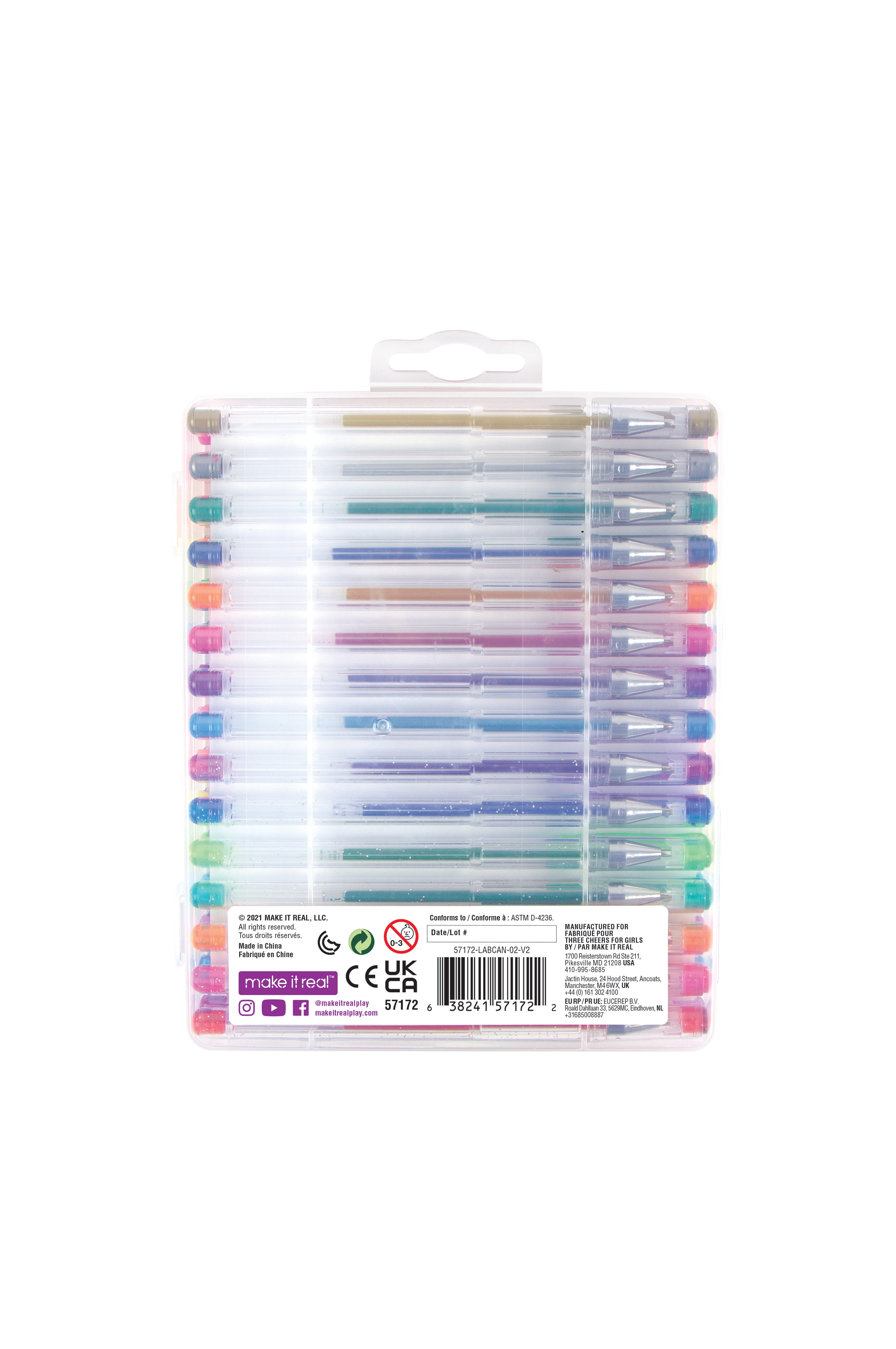 Make it Real, 30 Pieces Gel Pen Set