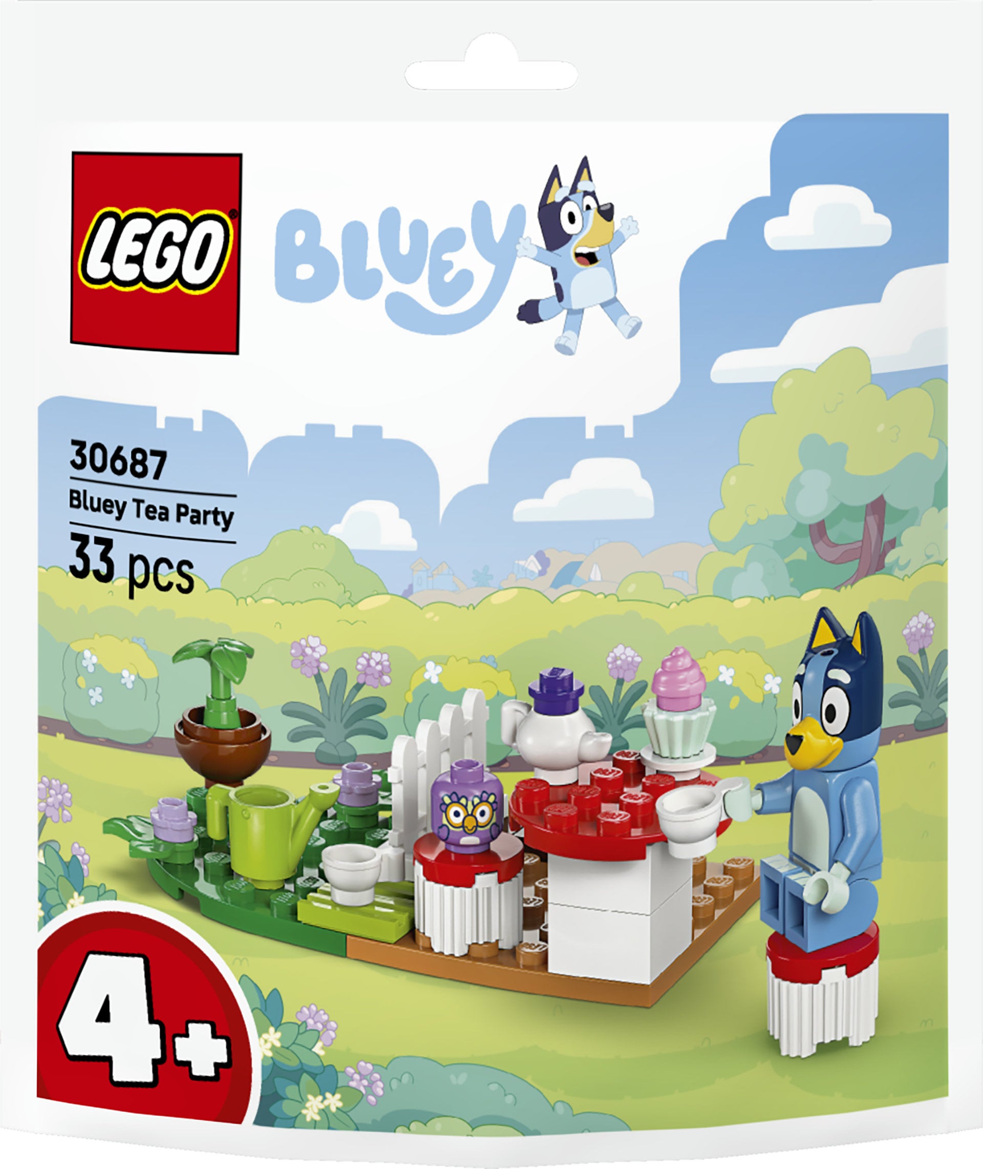 LEGO Bluey 30687, Blueys tebjudning