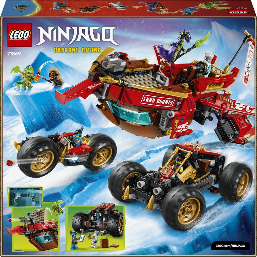 LEGO® NINJAGO® Landgåvan Fordonsleksak 71869