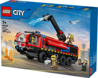 LEGO® City Flygplatsbrandbil – Byggset med leksaksbrandbil 60499