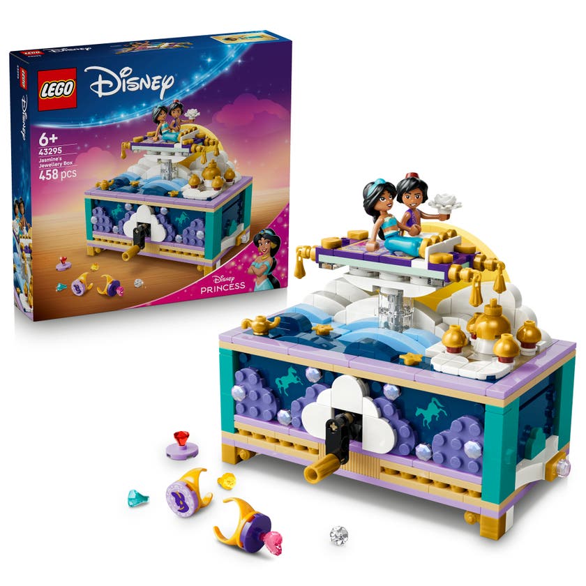 LEGO® │ Disney Princess Jasmines smyckeskrin Byggleksak 43295