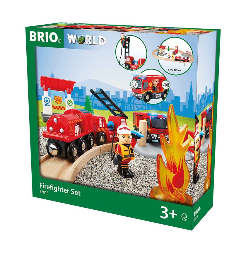 BRIO, Tågset med brandmanstema