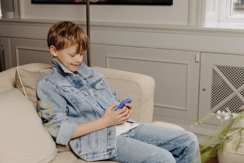 MiniLens Toy Smartphone Blue