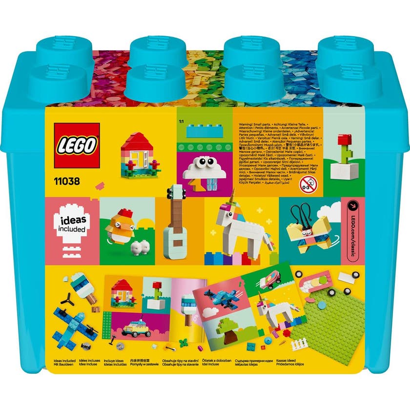 LEGO 11038, Kreativ klosslåda i klara färger