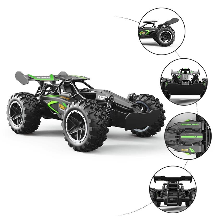 Radiostyrd offroad climber 15 km/h med USB-laddning – Fusion Devel Desert