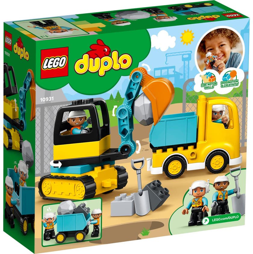 LEGO Duplo 10931, Lastbil och grävmaskin