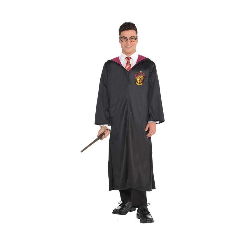 Halloween, Harry Potter Trollkarl Vuxen M/L 50-2-52
