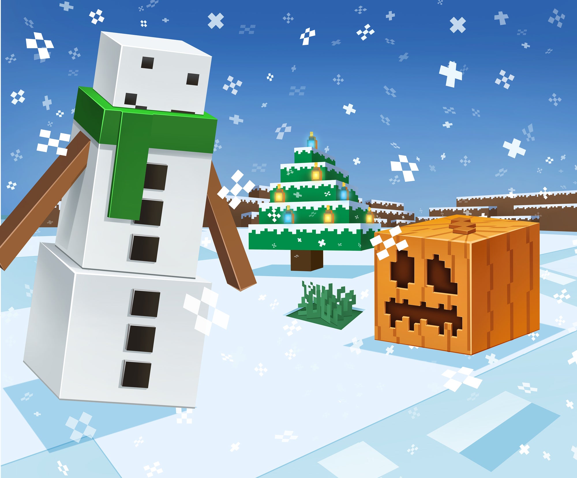 Minecraft Core Figures Advent Calendar