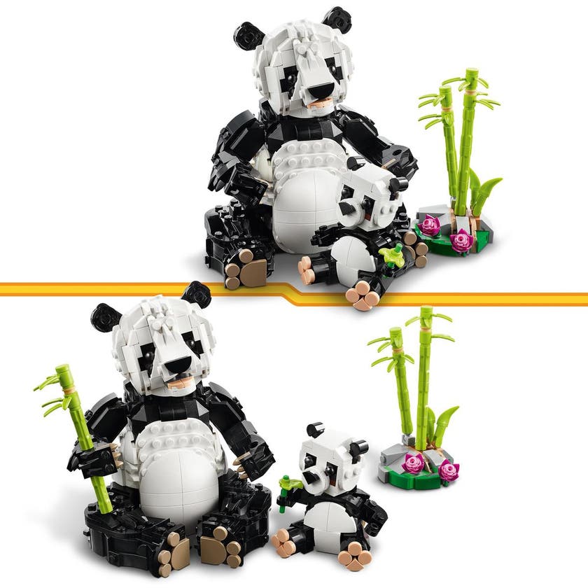 LEGO Creator 31165, Vilda djur: pandafamilj