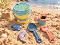 Wind&Water - Sandslott‑set med redskap