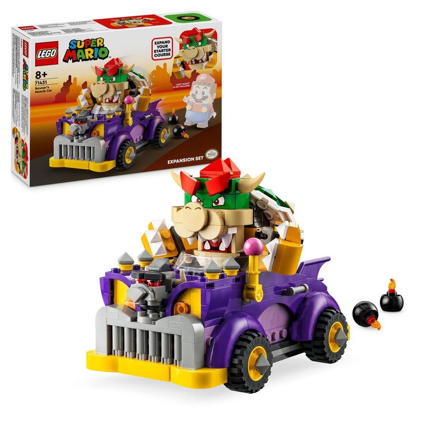 LEGO Super Mario 71431, Bowsers muskelbil – Expansionsset