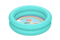 Upplåsbar babypool 61x15 cm, turkos
