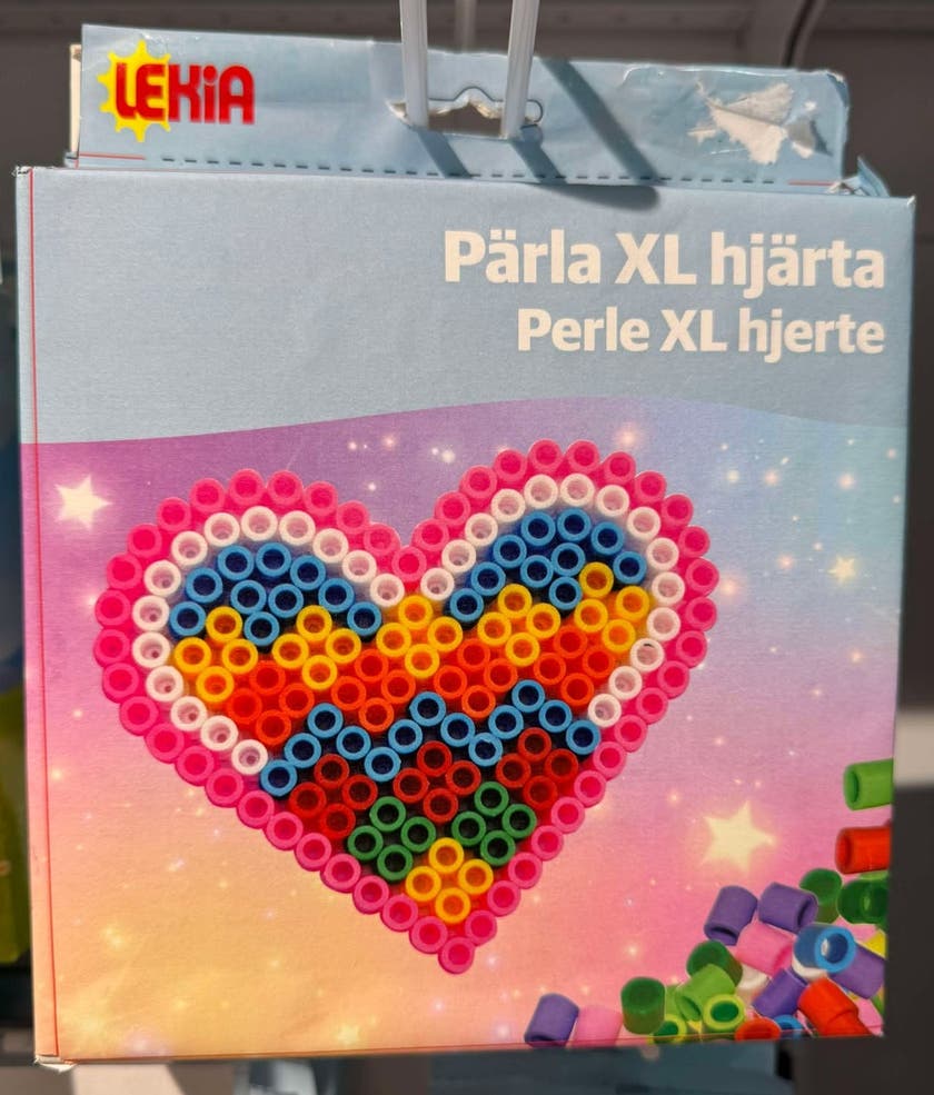 Rörpärlekit XL Hjärts