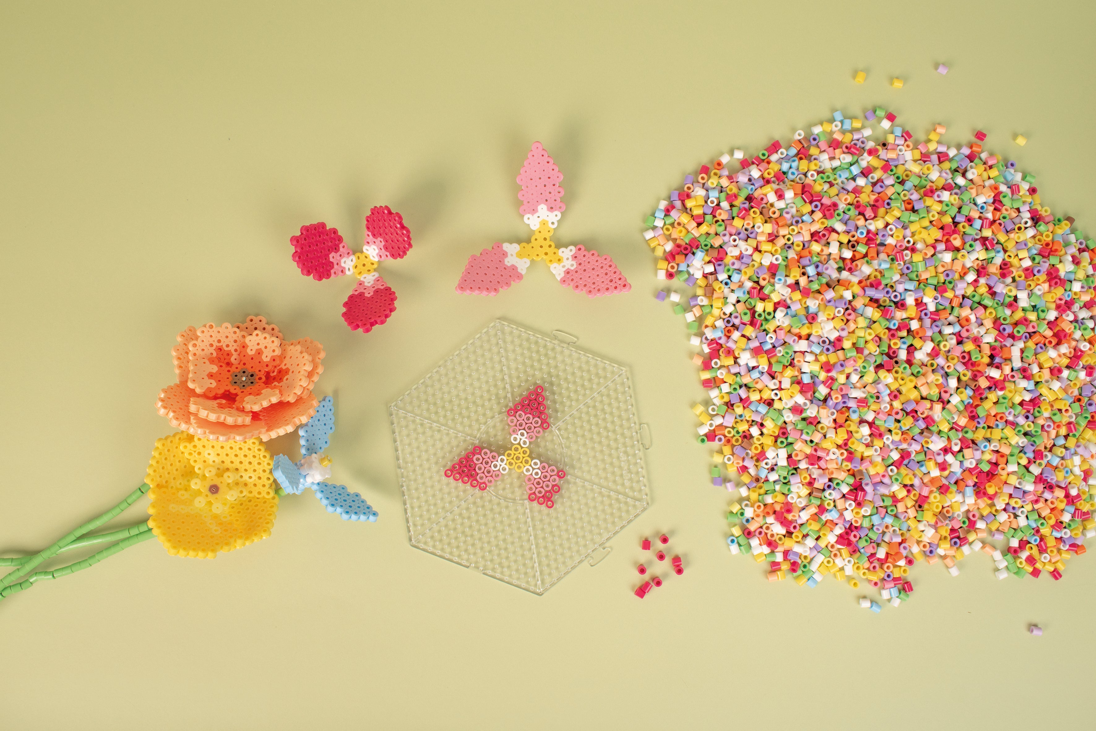 Rörpärlor Blommor 5000 st