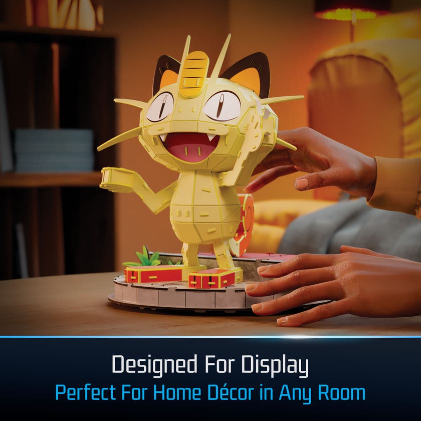 4D Build Pokémon Meowth 3D-pussel
