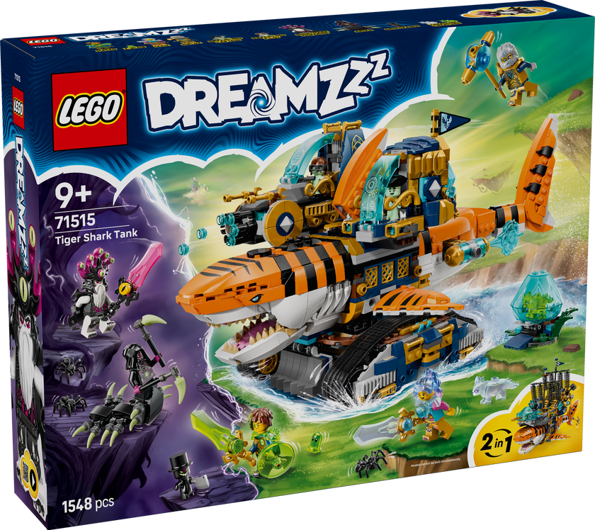 LEGO® DREAMZzz™ Tigerhajstank Byggset 71515