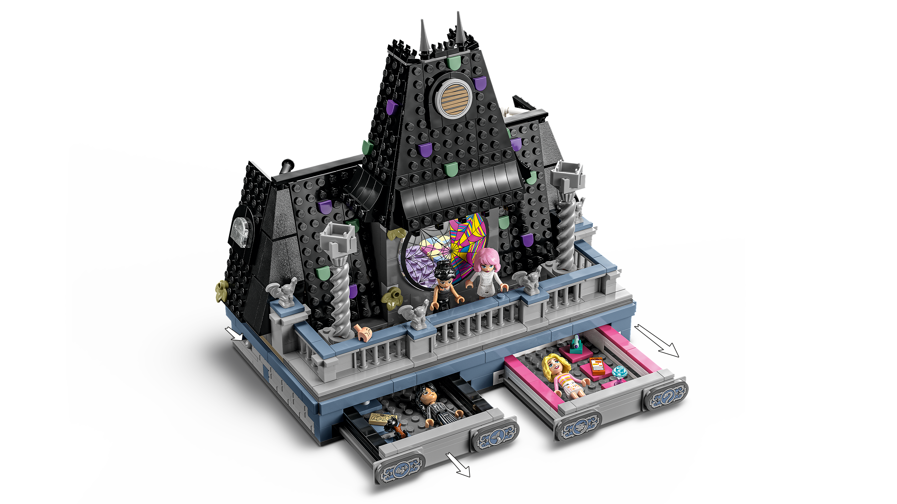 LEGO® Wednesday: Wednesday & Enids korridorsrum Gåvoset 76781