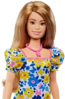 Barbie, Fashionista gul- och blåblommig