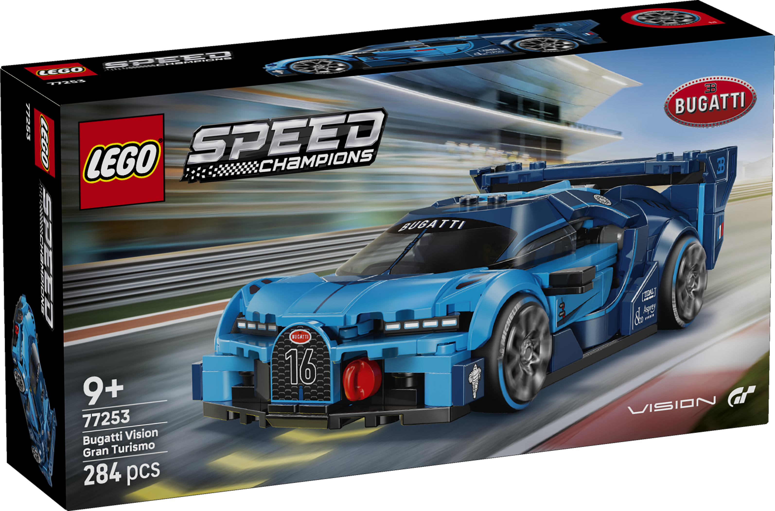 LEGO® Speed Champions Bugatti Vision Gran Turismo hypersportbil 77253