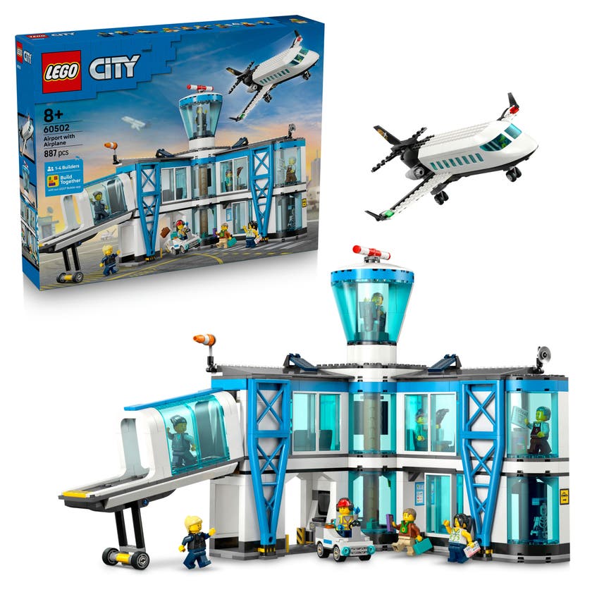 LEGO® City Airport with Airplane 60502
