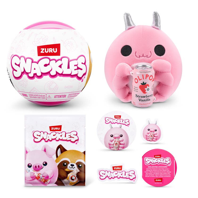 Snackles S3 Core Licensed Capsule 5"