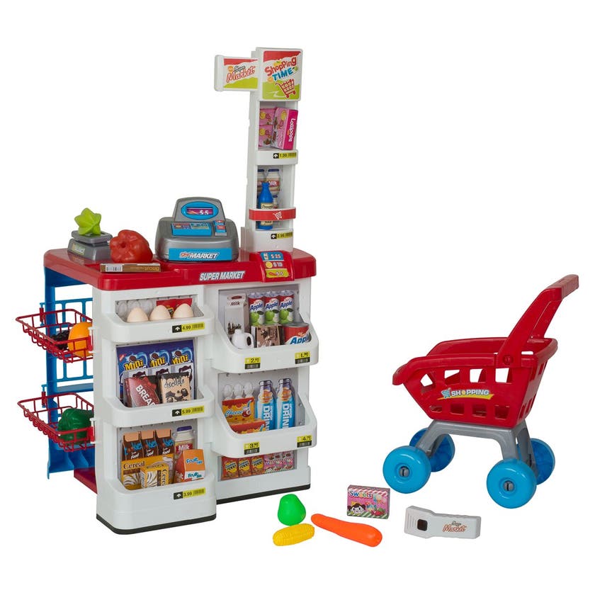 PAP, Supermarket kassa & kundvagn