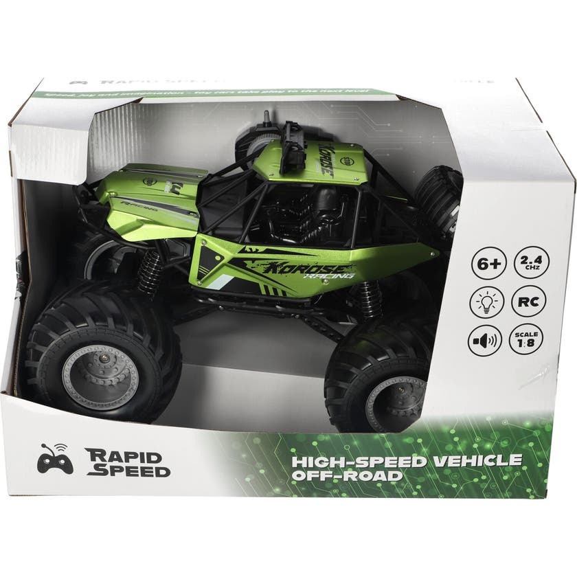 Rapid Speed - R/C Offroad car m ljud & ljus 1:8