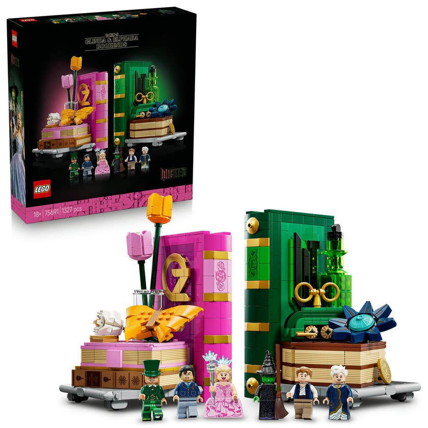 LEGO Wicked 75691, Glinda & Elphaba – bokstöd