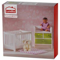 Lundby, Spjälsäng + skötbord