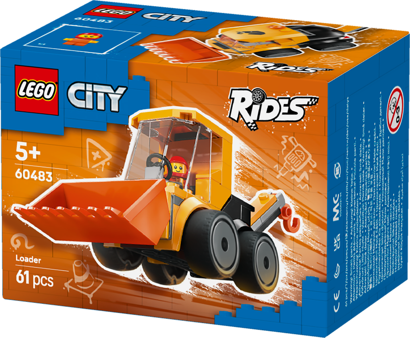 LEGO® City Fordon – hjullastare – Bygg- och lekset 60483