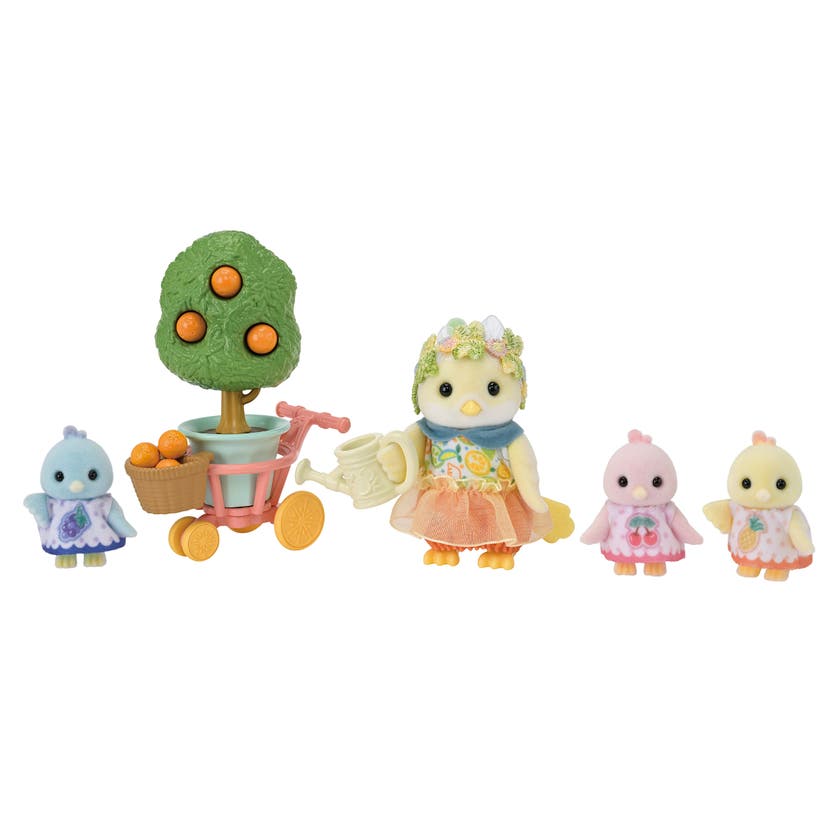 Sylvanian Families - Citrus Bird Family
