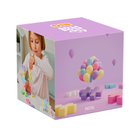 Plus-Plus BIG Pastel Mix / 100 pcs